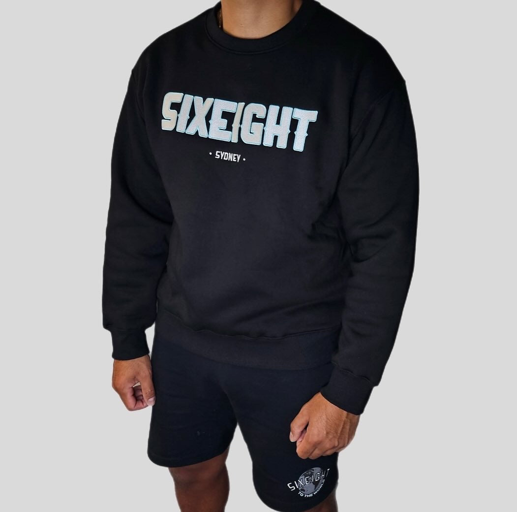 Blueline Embroidered Sweater