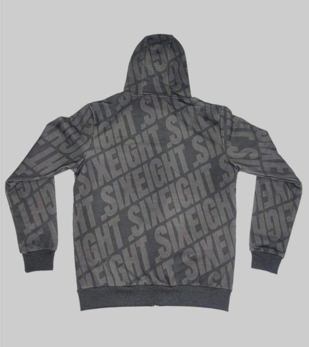 68 Grey Zip Up