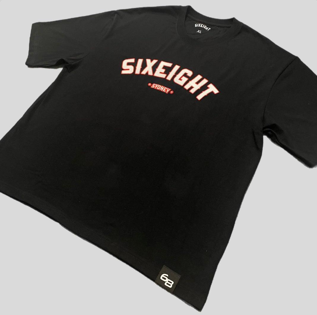 Redline Black Tee