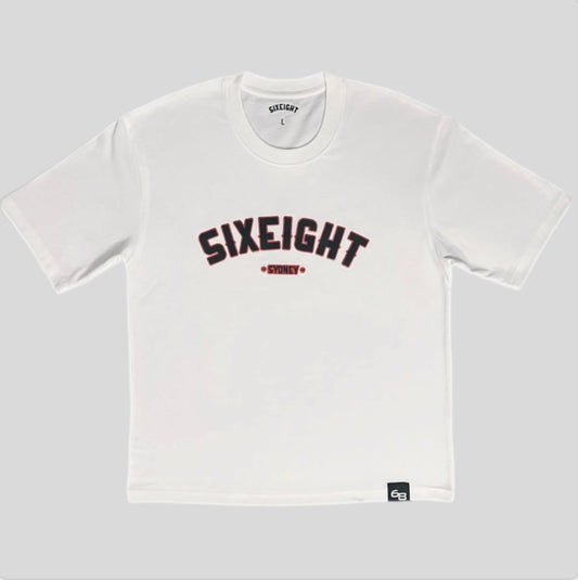 Redline White Tee