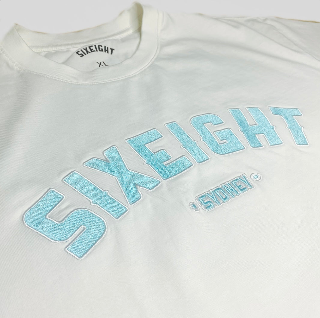 Blueline Embroidered Tee