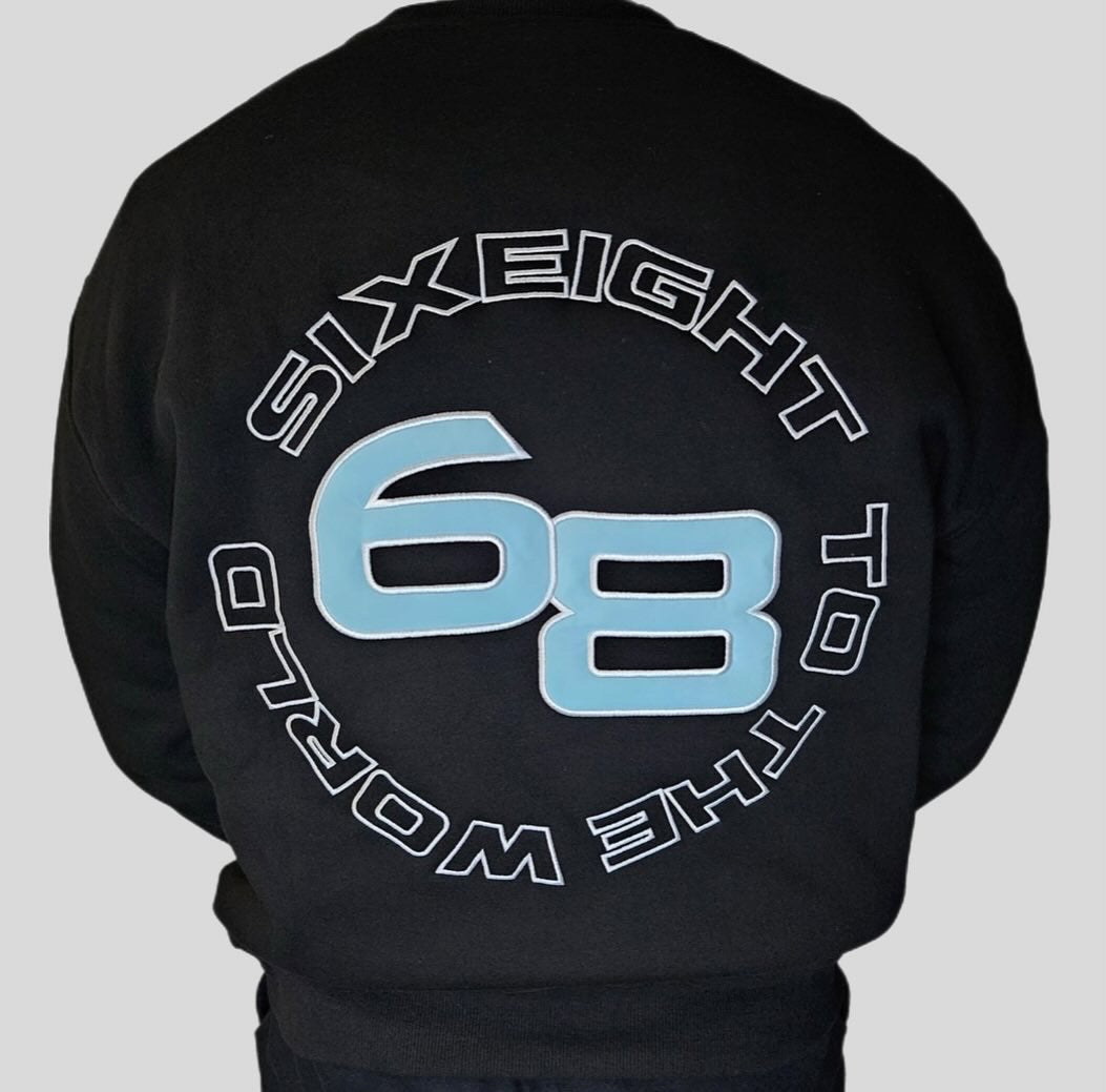 Blueline Embroidered Sweater