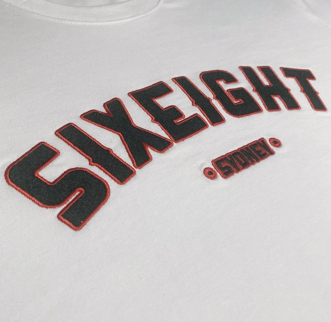 Redline White Tee