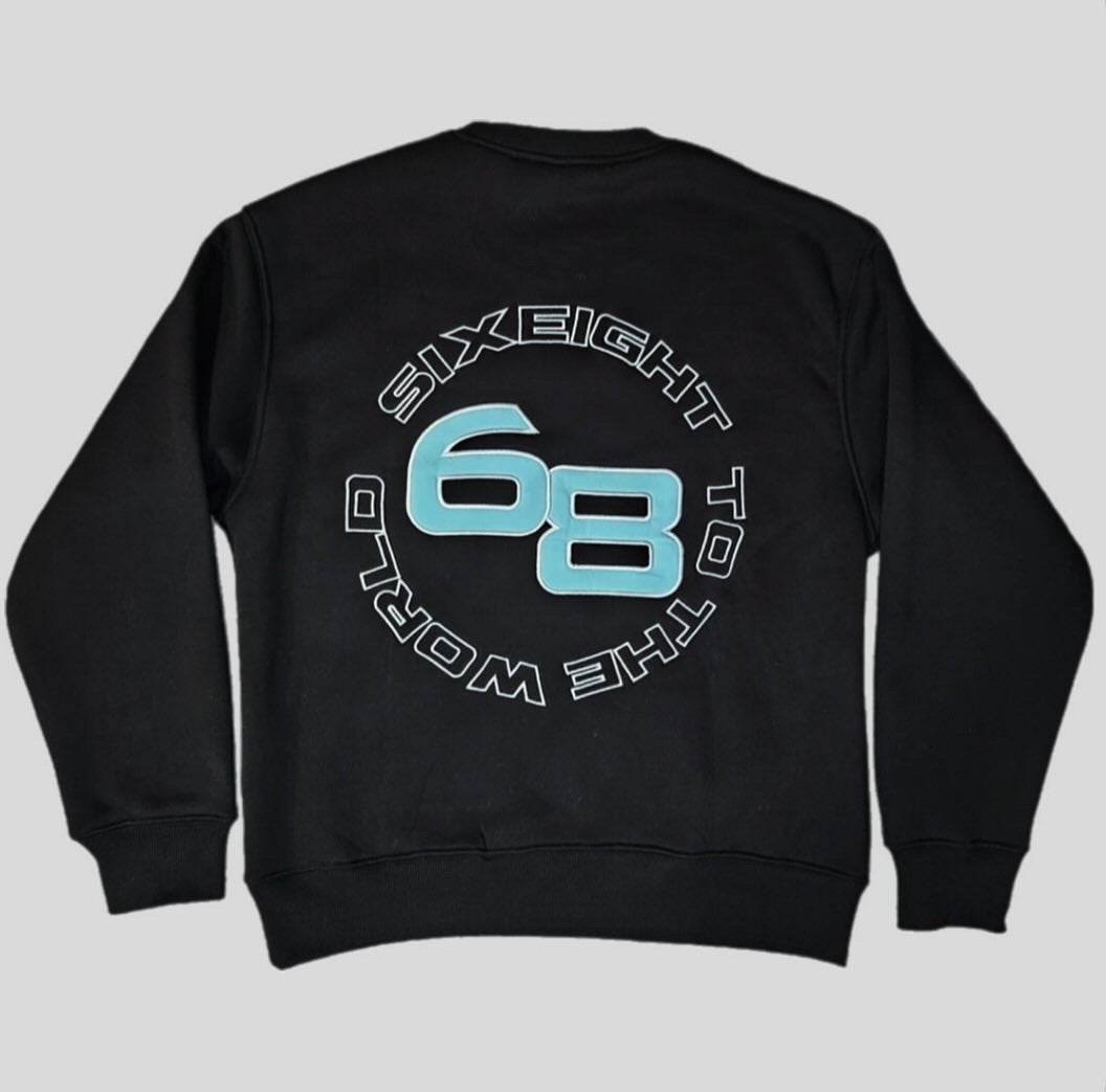Blueline Embroidered Sweater