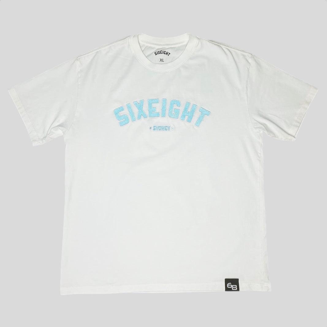 Blueline Embroidered Tee