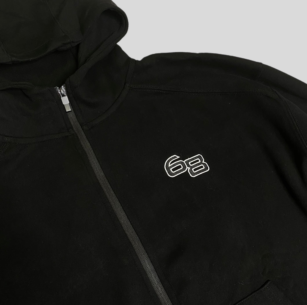 Black Zip Up Hoodie