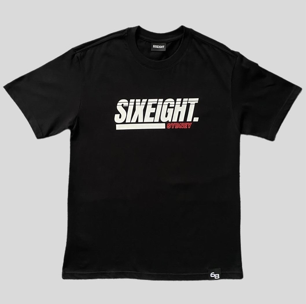 Long Staple Black Tee