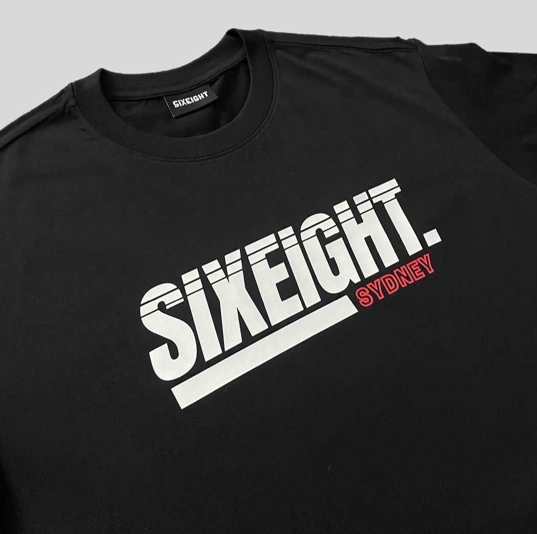 Long Staple Black Tee