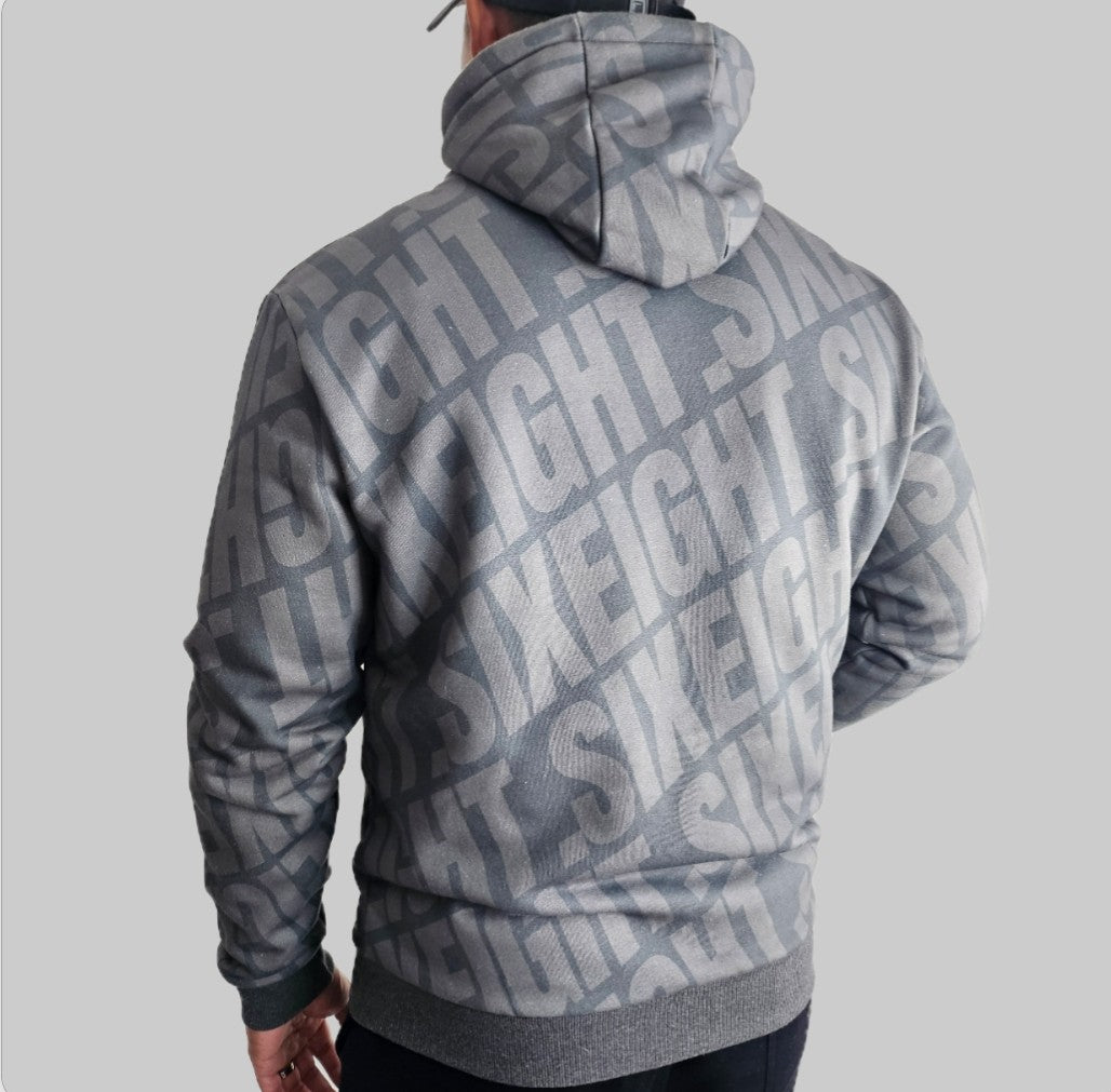 68 Grey Zip Up